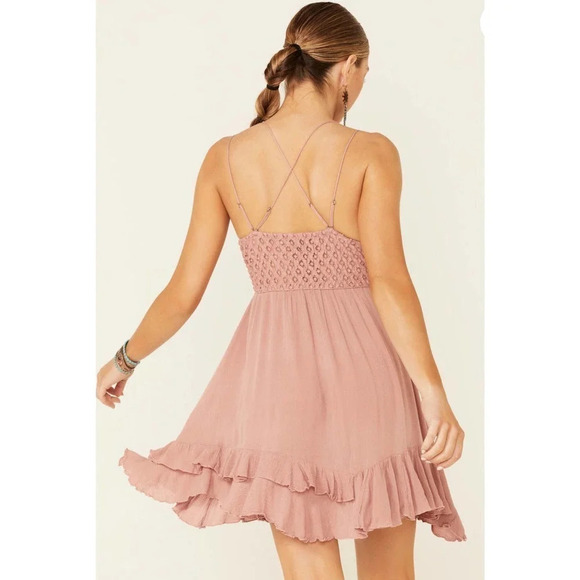 FREE PEOPLE WOMEN'S ADELLA SLIP DRESS - Picture 4 of 10